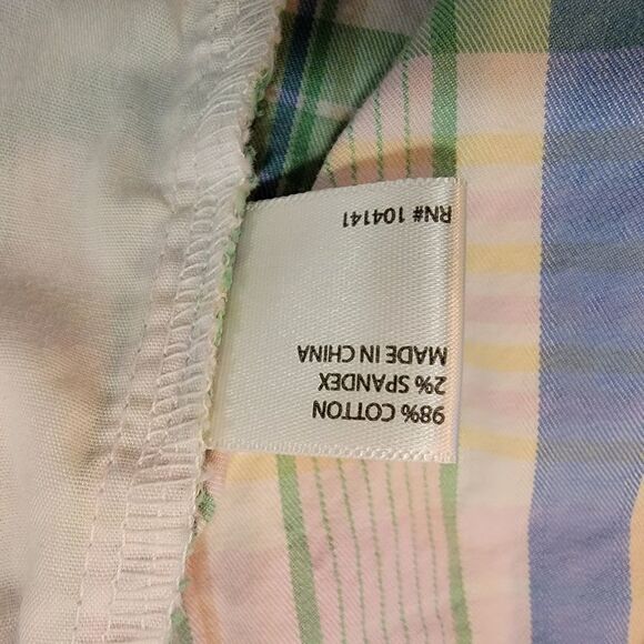 Lady Hagan Plaid Golf Shorts size 4 - Picture 4 of 4